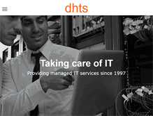 Tablet Screenshot of dhts.co.uk